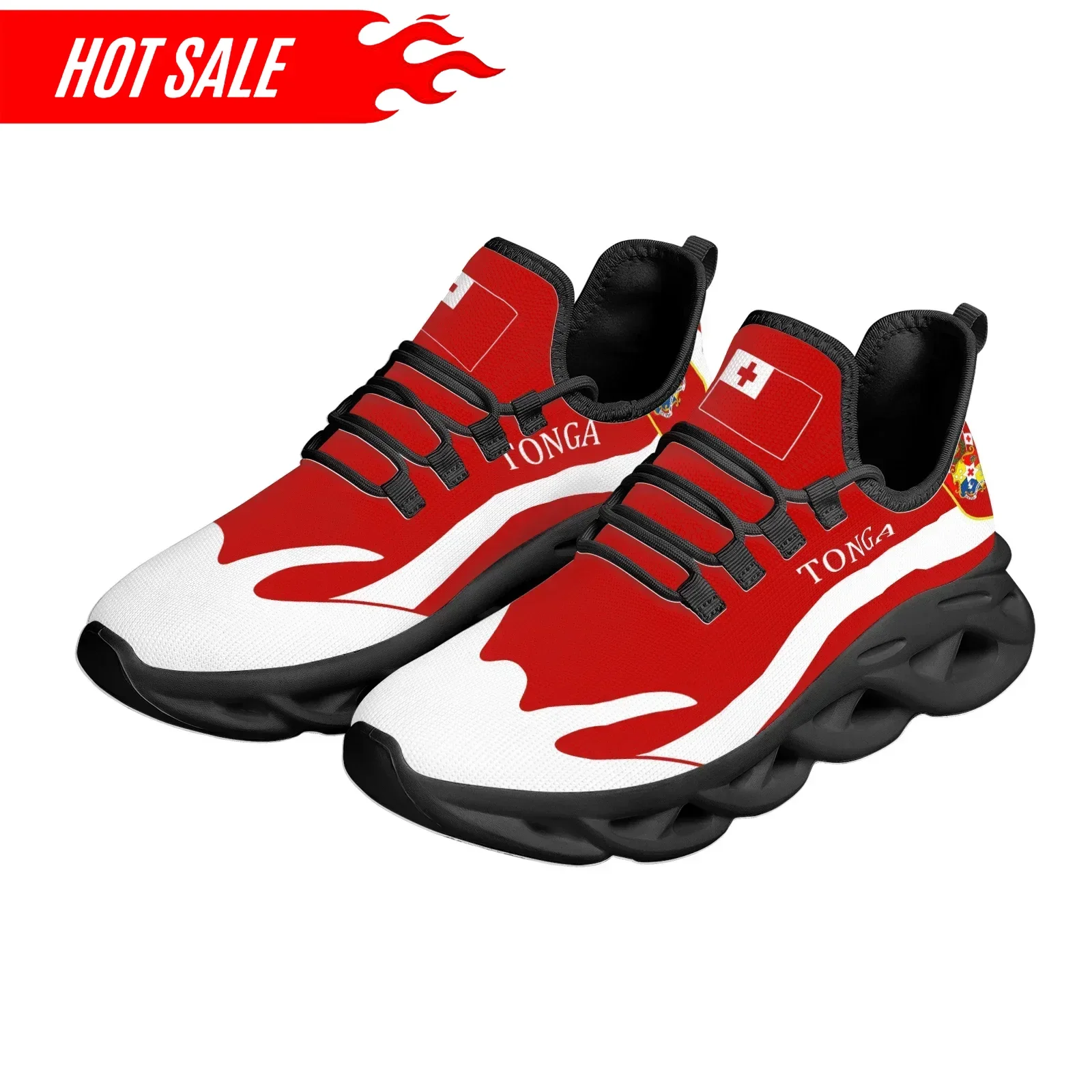Men Shoes Red Bottom - Красные модные кроссовки с дизайном национального