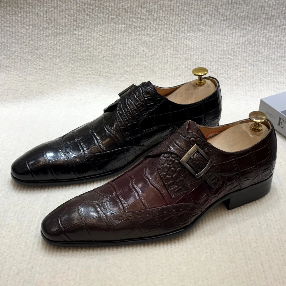 Monk Strap Shoe - FELIX CHU мужские деловые лоферы без