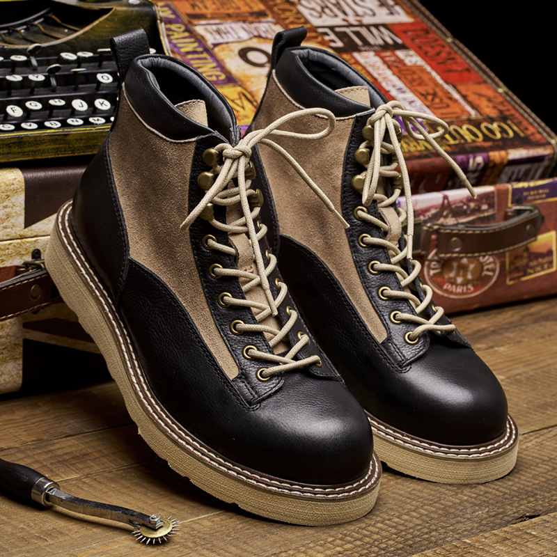 Men Shoes Oxford - Мужские ботинки-оксфорды ручной работы из натуральной