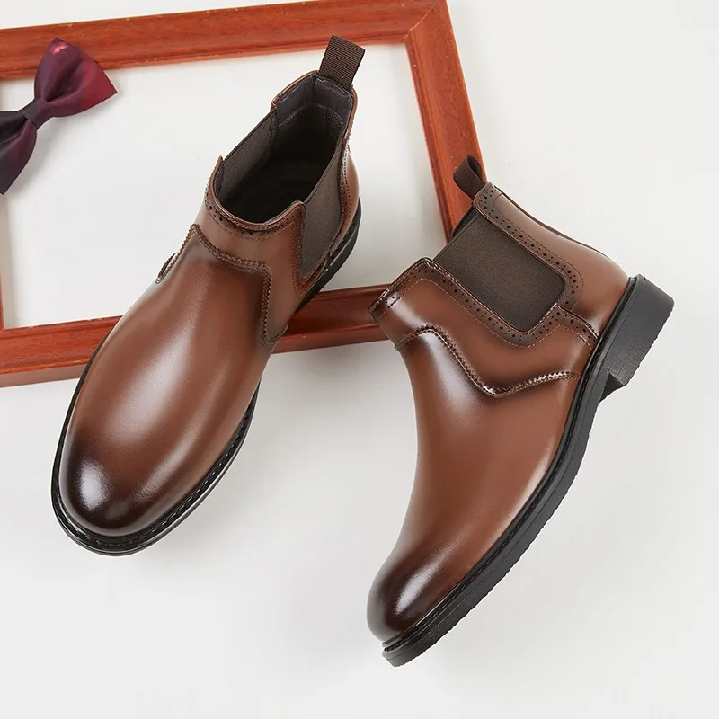 Men Shoes Oxford - Винтажные мужские кожаные оксфорды, роскошные мужские