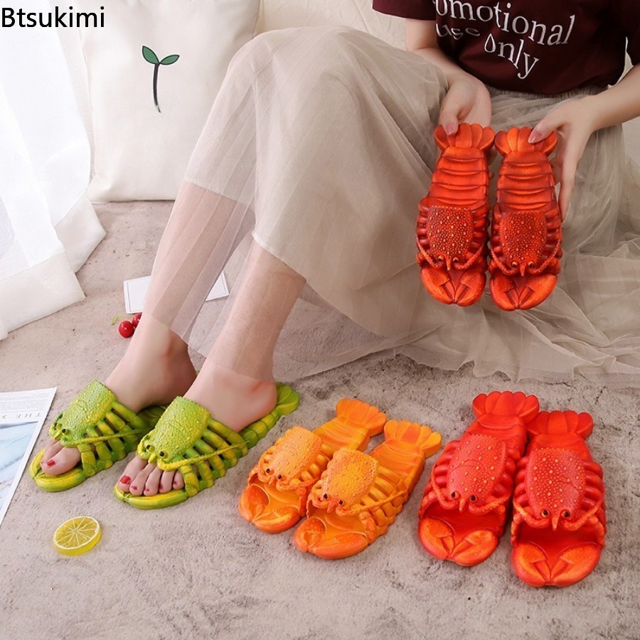 Men'S Shoes To Women'S - Новые летние шлепанцы 2026 с мультяшным