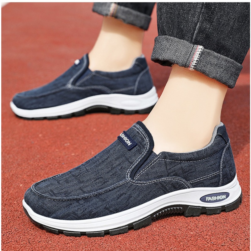 Men'S Shoes Size 42 In Us - 2025 дышащая мягкая парусиновая обувь, мужская