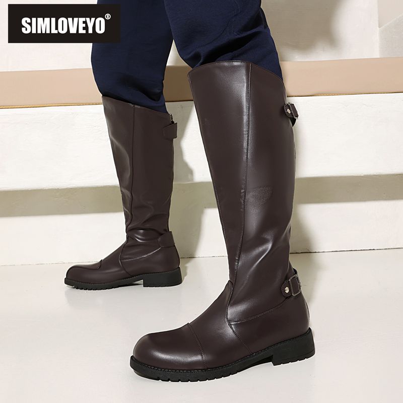 Shoes Heels Men - SIMLOVEYO 2025 Повседневные мужские туфли до