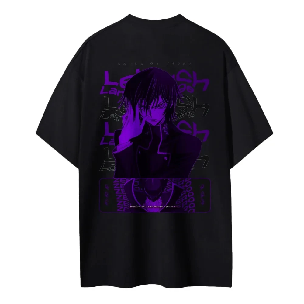 Men Shoes Quotes - Новая футболка Code Geass Lelouch Lamperouge