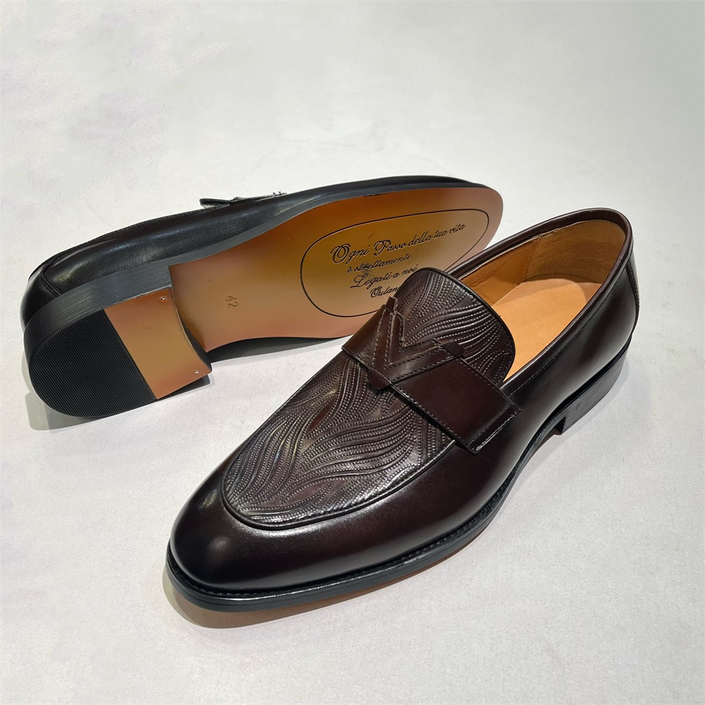 Monk Strap Shoe - Мужские роскошные повседневные туфли-монки с ремешком,