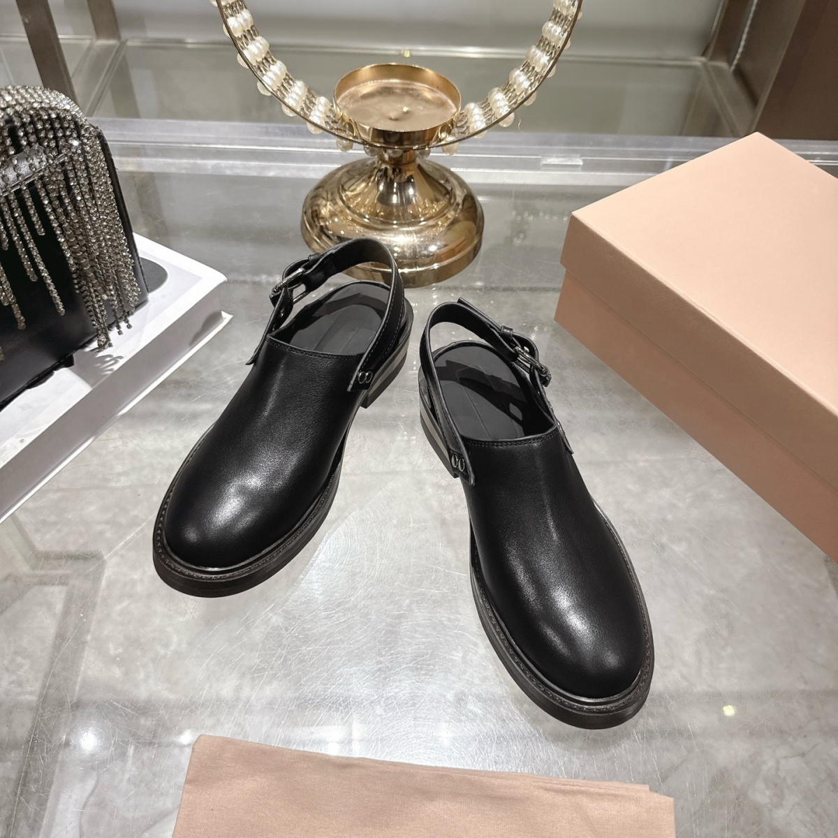 Shoes Heels Men - 2026 Высококачественные женские туфли с круглым