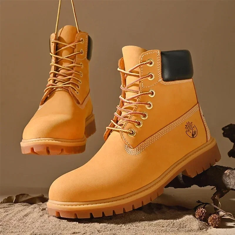 Men Shoes Ecco - Сапоги Мужские высокие сапоги Высококачественная женская