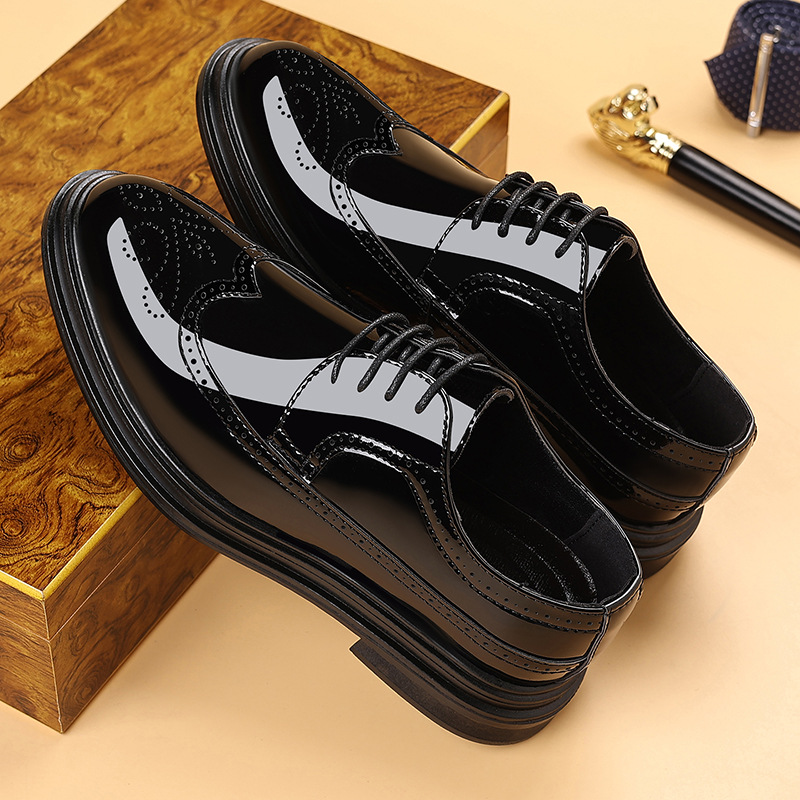 Мужские лакированные туфли-бро – обзор и цена Men Shoes Oxford