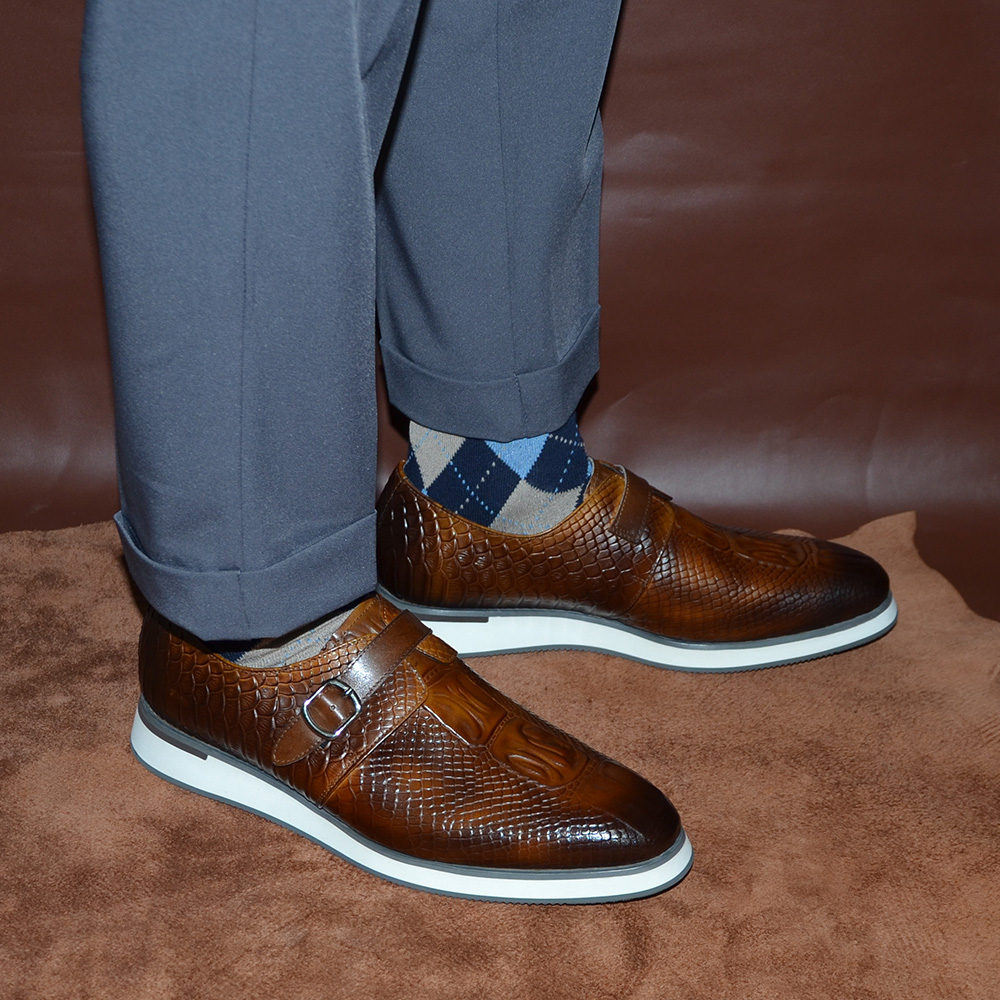 Мужские повседневные деловые т – обзор и цена Monk Strap Shoe