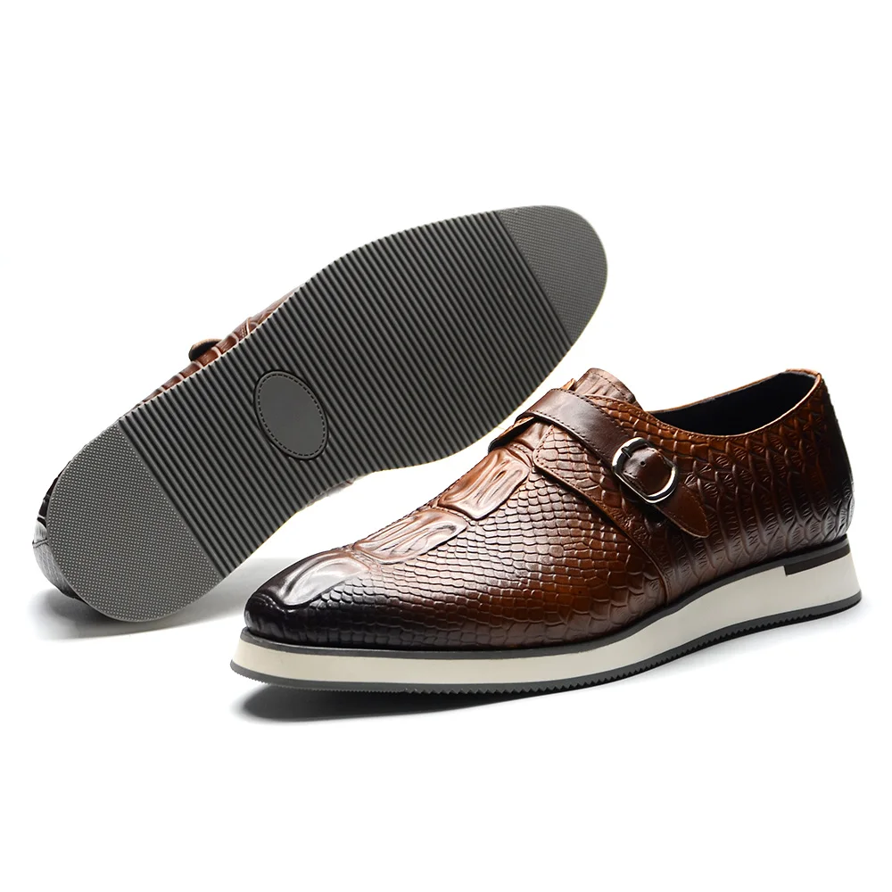 Мужские повседневные деловые т – обзор и цена Monk Strap Shoe