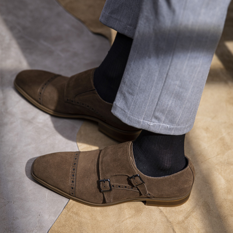 Классические мужские туфли из  – обзор и цена Monk Strap Shoe