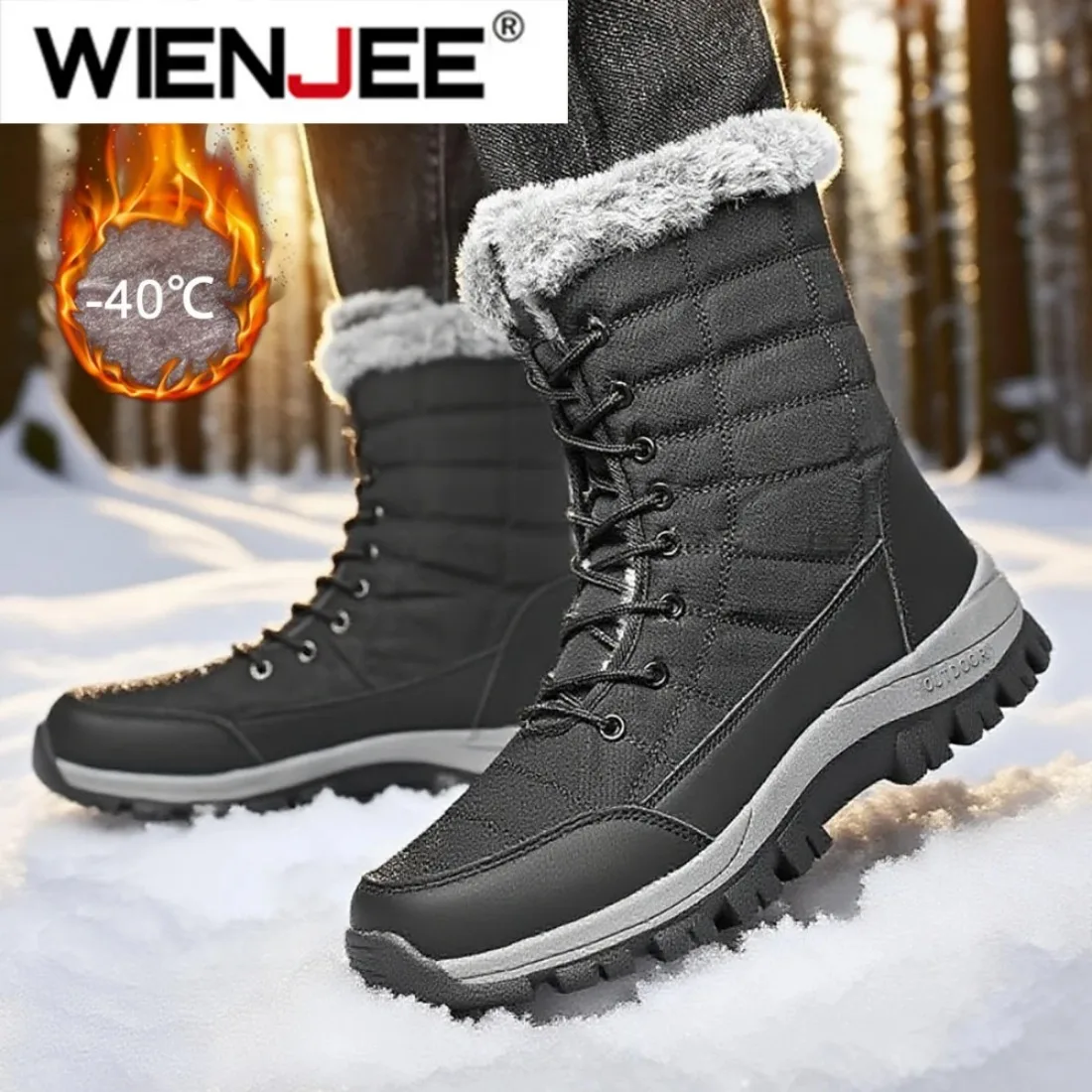 Мужские зимние сапоги для снег – обзор и цена Hiking Boot Waterproof