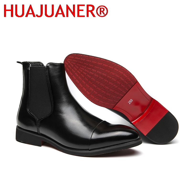 Мужские черные ботинки челси в – обзор и цена Men Shoes Red Bottom