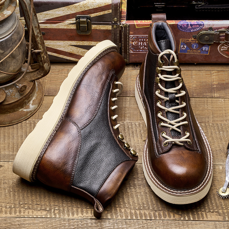 Мужские ботинки-оксфорды ручно – обзор и цена Men Shoes Oxford