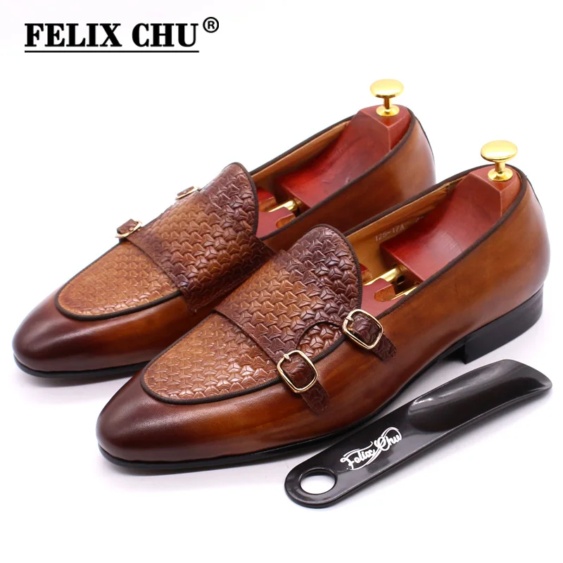 Мужские лоферы из натуральной  – обзор и цена Monk Strap Shoe
