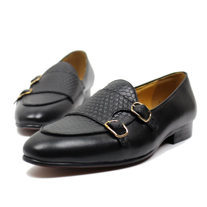 Мужские лоферы из натуральной  – обзор и цена Monk Strap Shoe