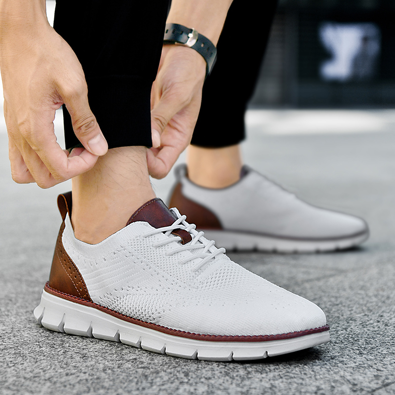 Мужские повседневные туфли-бро – обзор и цена Men Shoes Oxford