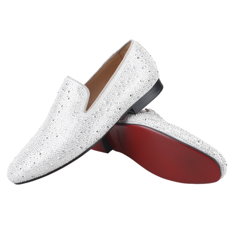 Мужские лоферы из натуральной  – обзор и цена Men Shoes Red Bottom