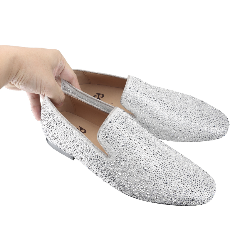 Мужские лоферы из натуральной  – обзор и цена Men Shoes Red Bottom