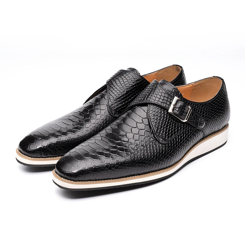 Мужская повседневная обувь выс – обзор и цена Monk Strap Shoe