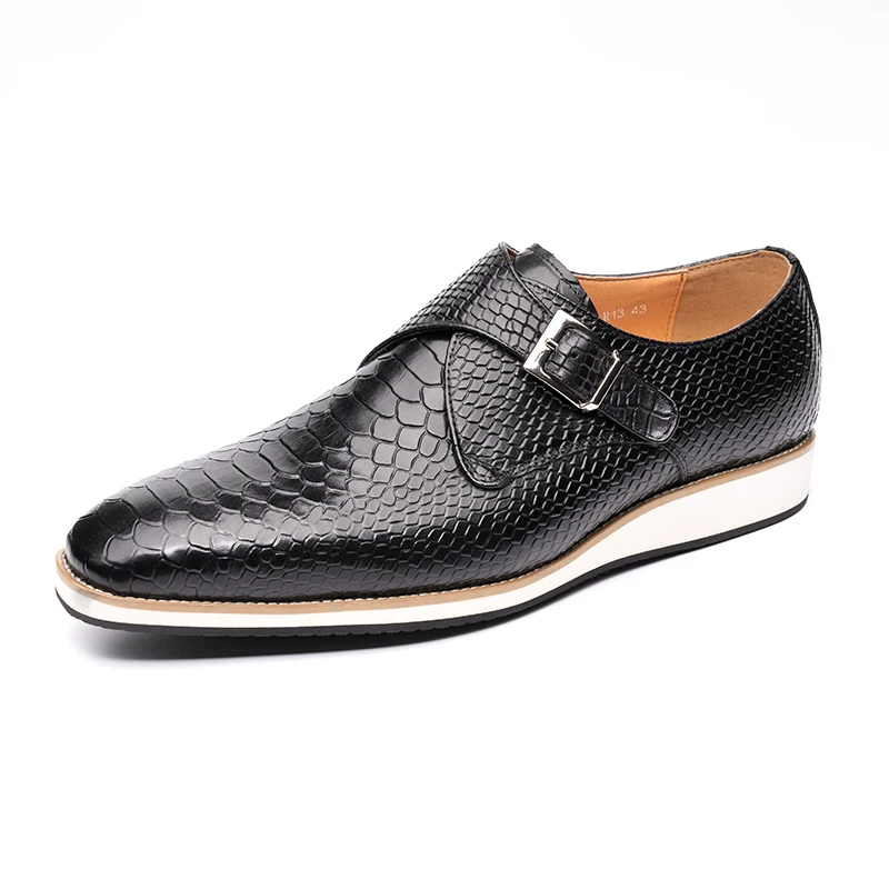 Мужская повседневная обувь выс – обзор и цена Monk Strap Shoe