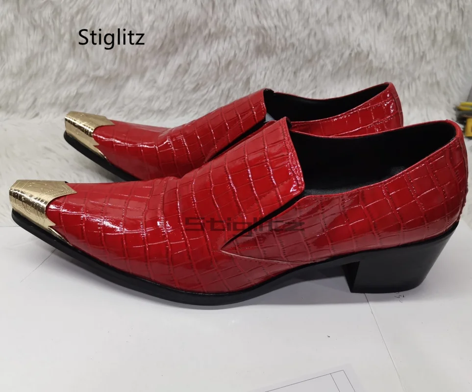 Красные мужские туфли из лакир – обзор и цена Men'S Shoes Size 42 In Us