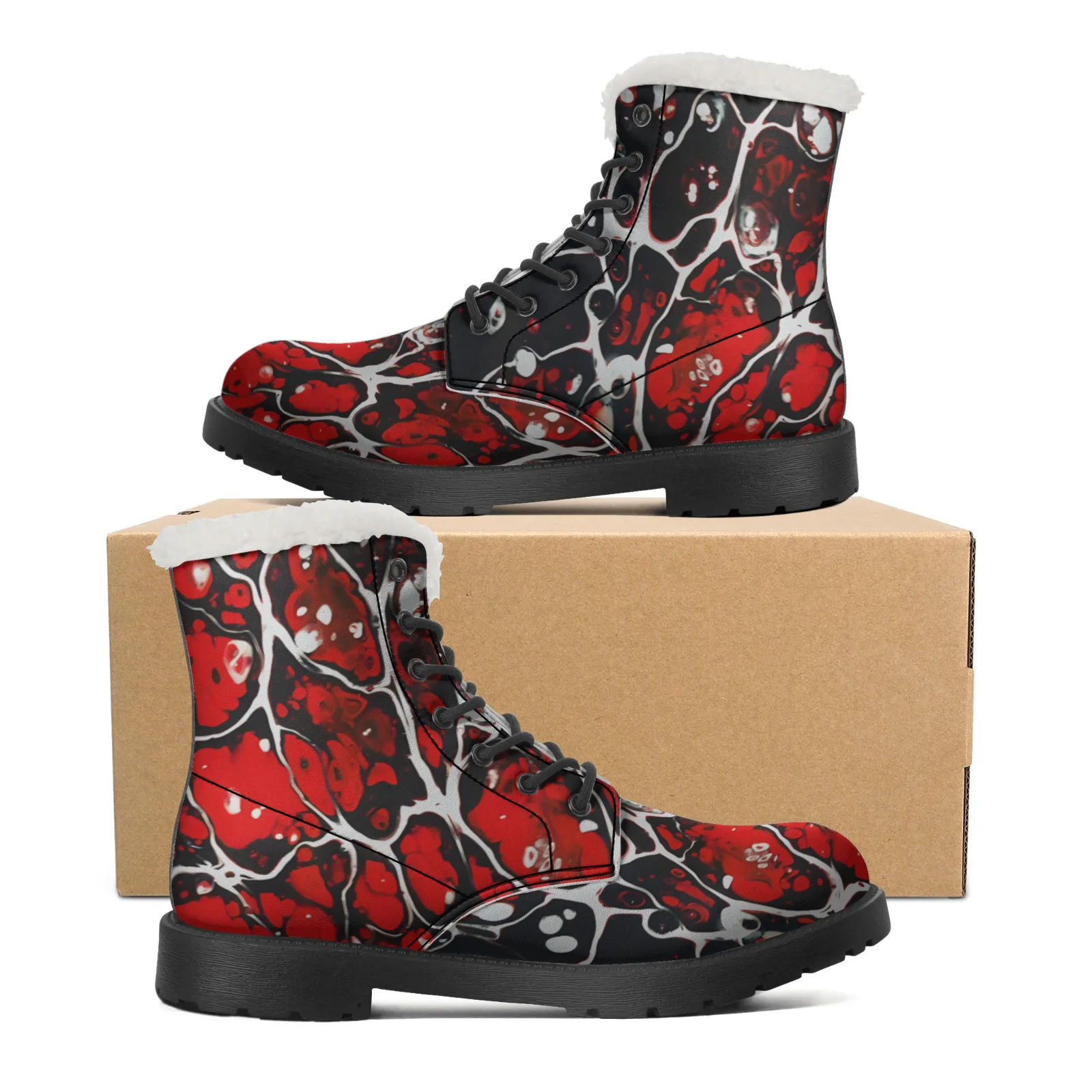 Модные плюшевые зимние ботинки – обзор и цена Men Shoes Eu To Us Size