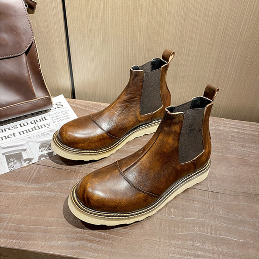 Мужские ботинки челси из натур – обзор и цена Men Shoes Oxford