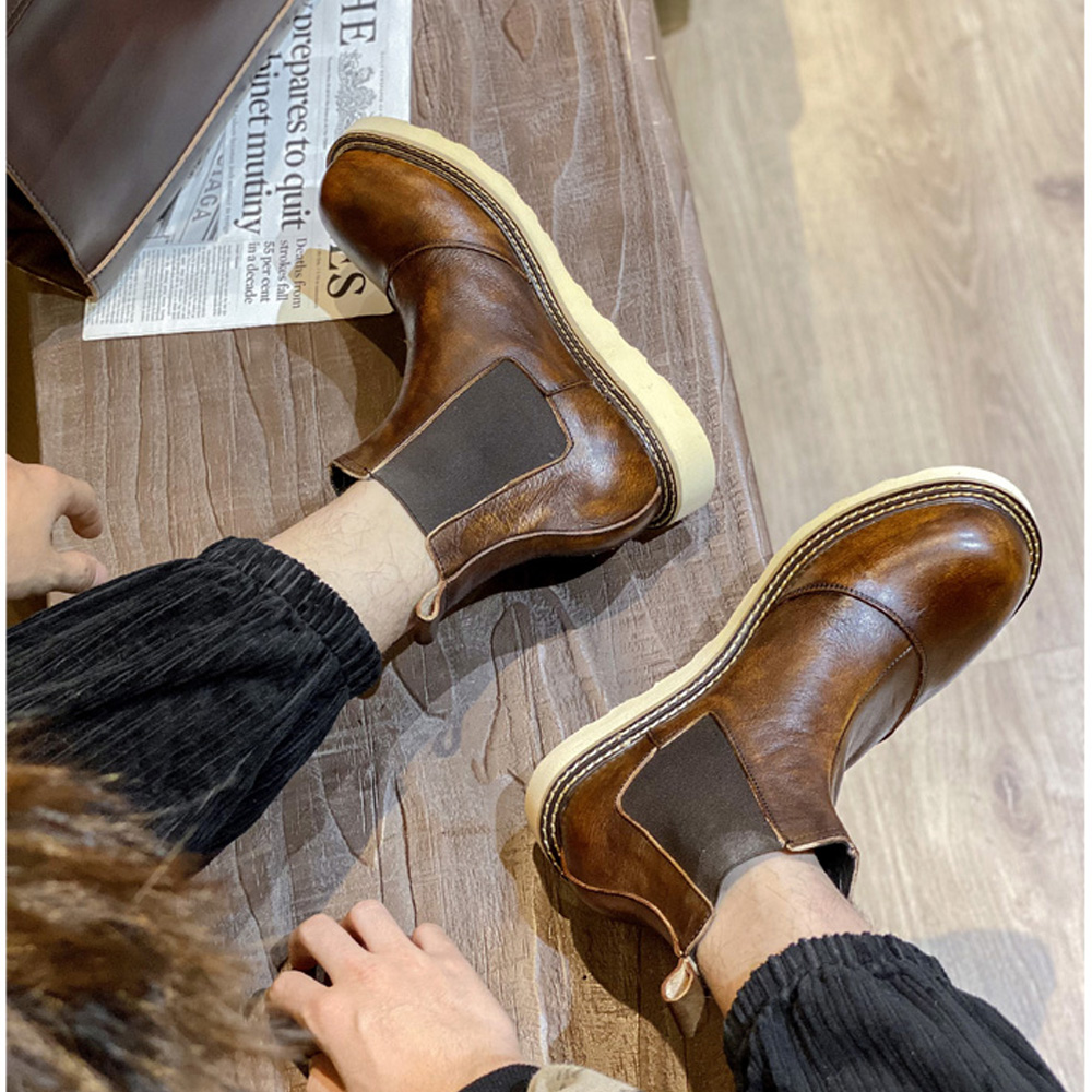 Мужские ботинки челси из натур – обзор и цена Men Shoes Oxford