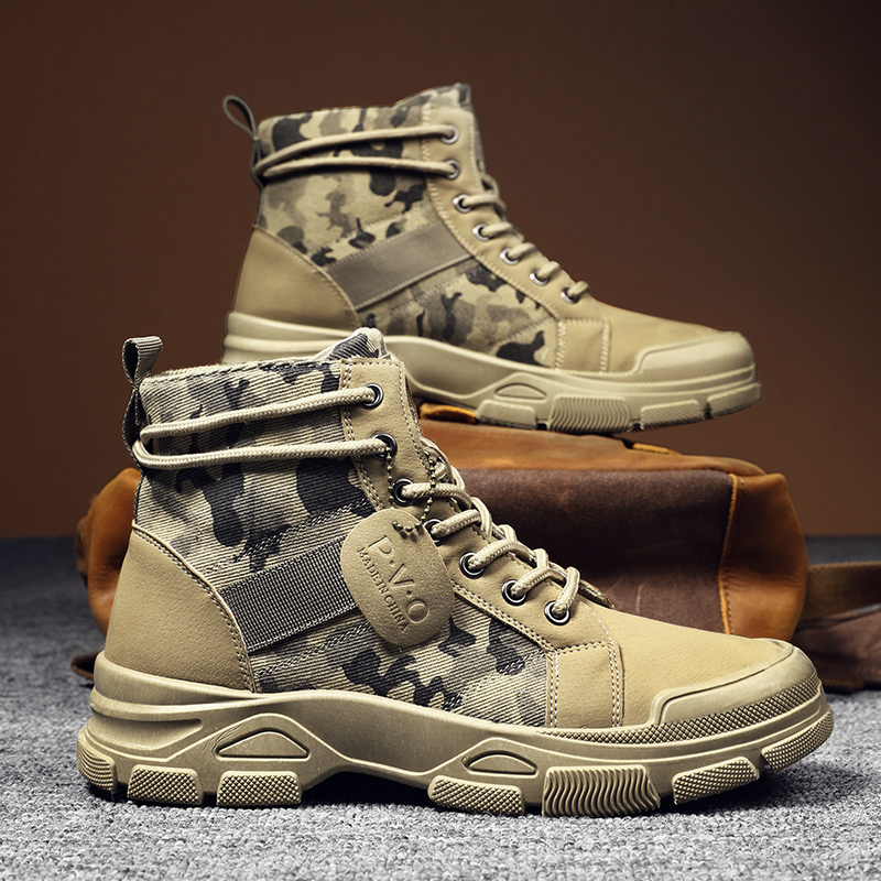Мужские высокие ботинки, осенн – обзор и цена Men Shoes Ecco