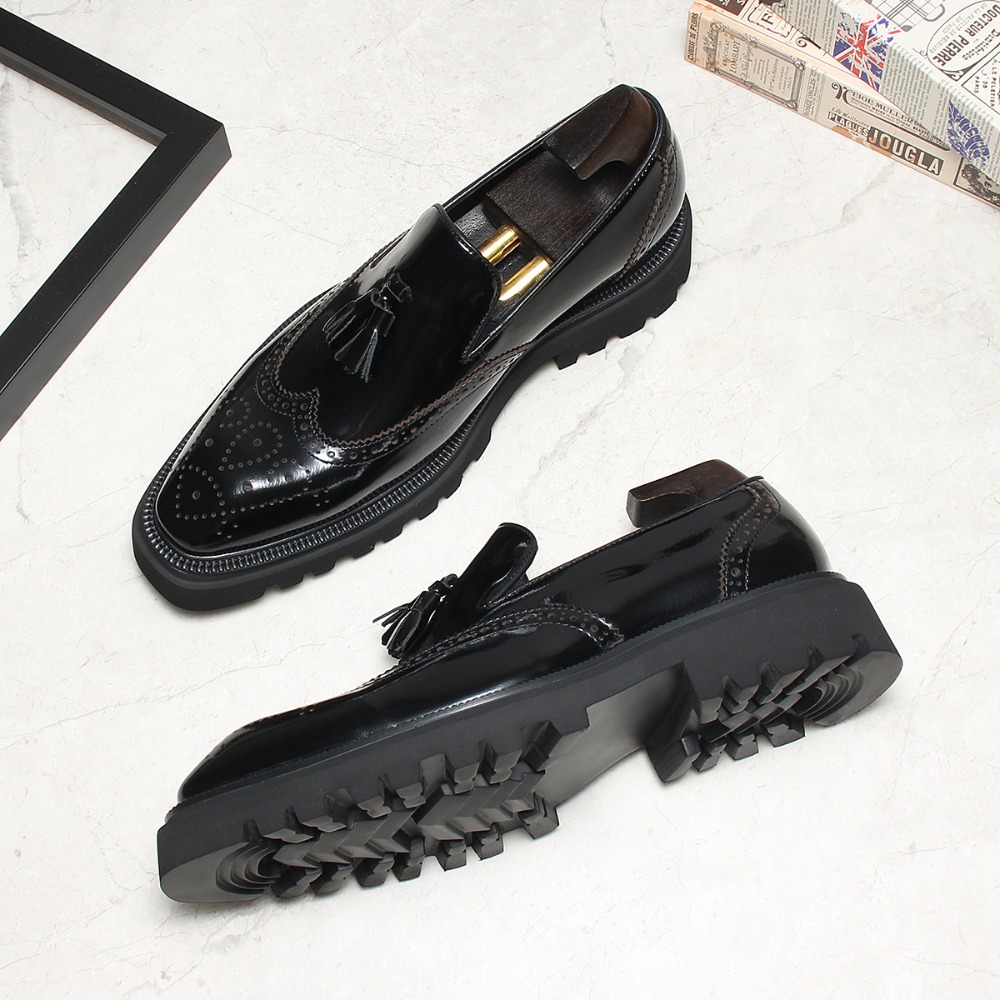 Мужские повседневные деловые к – обзор и цена Men Shoes Eu To Us Size
