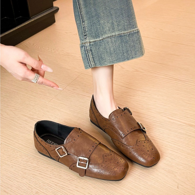 Женские туфли в стиле ретро: И – обзор и цена Monk Strap Shoe
