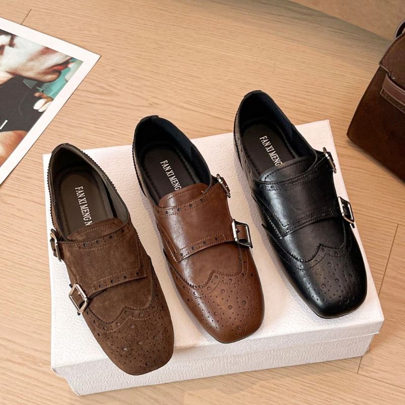 Женские туфли в стиле ретро: И – обзор и цена Monk Strap Shoe