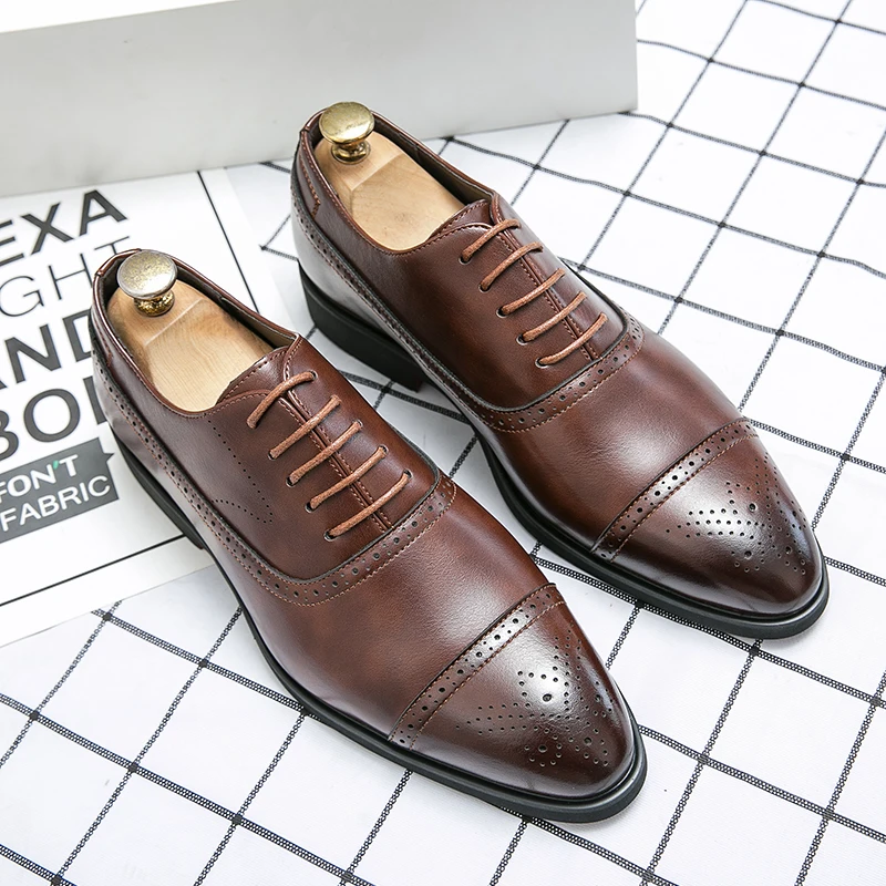 Мужские деловые туфли, красная – обзор и цена Men Shoes Red Bottom