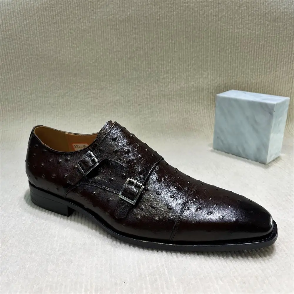 Мужские туфли монаха из натура – обзор и цена Monk Strap Shoe