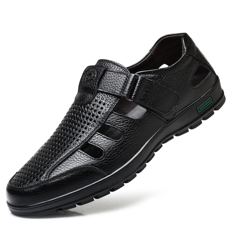 Мужские сандалии из натурально – обзор и цена Men Shoes Eu To Us Size