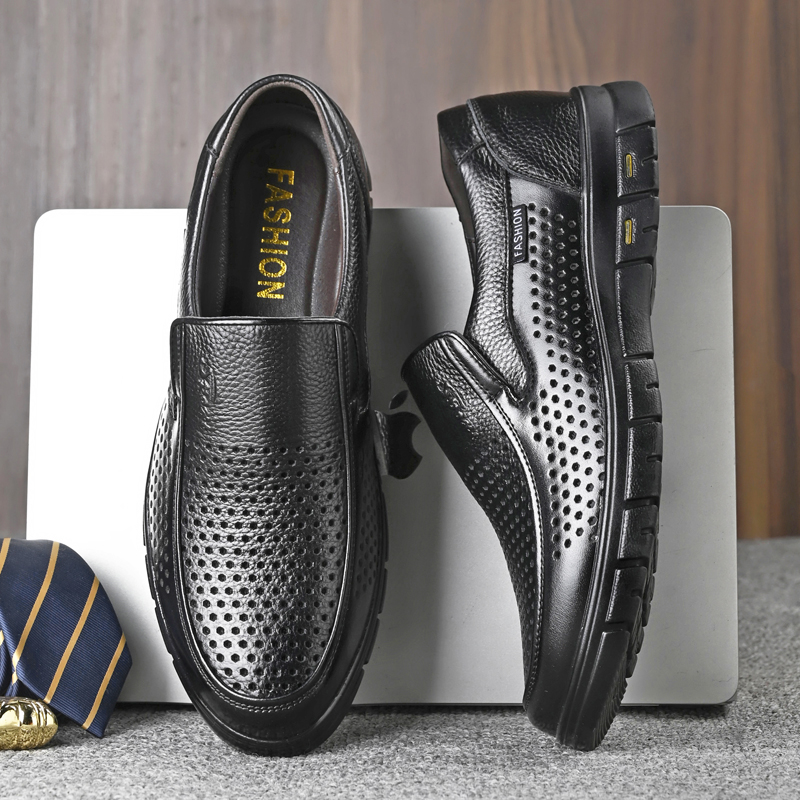 Мужские сандалии из натурально – обзор и цена Men Shoes Eu To Us Size