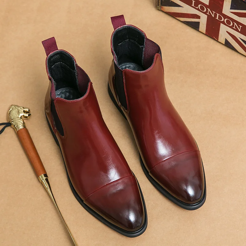 Мужские ботинки Деловые ботиль – обзор и цена Men Shoes Red Bottom