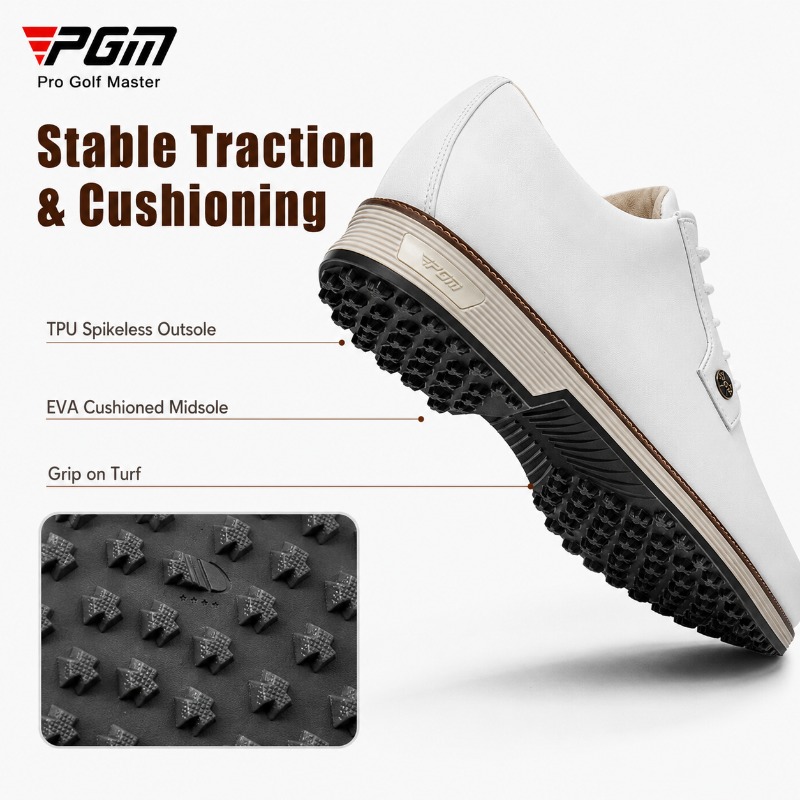 Мужские туфли для гольфа PGM и – обзор и цена Men Shoes Eu To Us Size