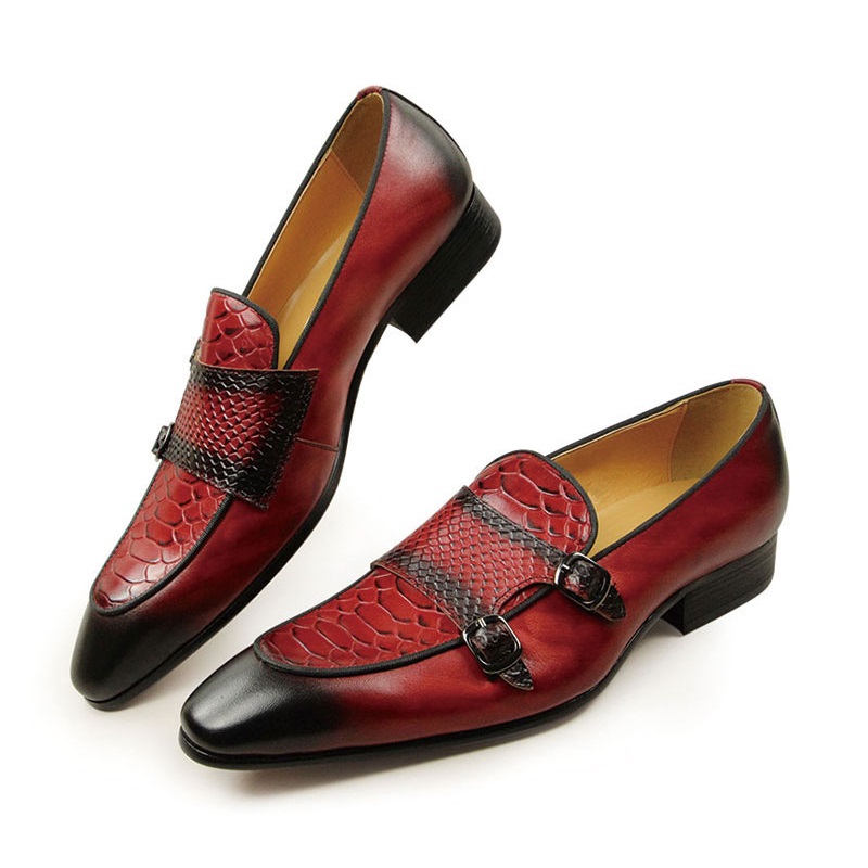 Удобная мужская кожаная обувь, – обзор и цена Men Shoes Red Bottom
