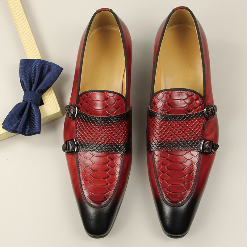 Удобная мужская кожаная обувь, – обзор и цена Men Shoes Red Bottom