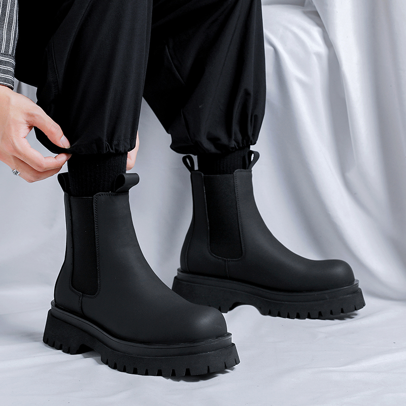 Мужские черные высокие ботинки – обзор и цена Shoes Heels Men