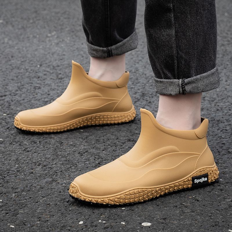 Офисные короткие резиновые сап – обзор и цена Men Shoes Offer