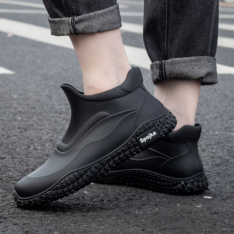 Офисные короткие резиновые сап – обзор и цена Men Shoes Offer