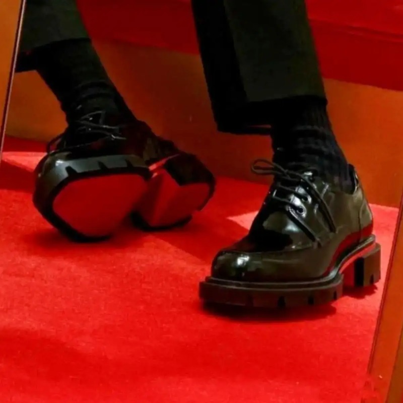 Новые роскошные мужские туфли  – обзор и цена Men Shoes Red Bottom