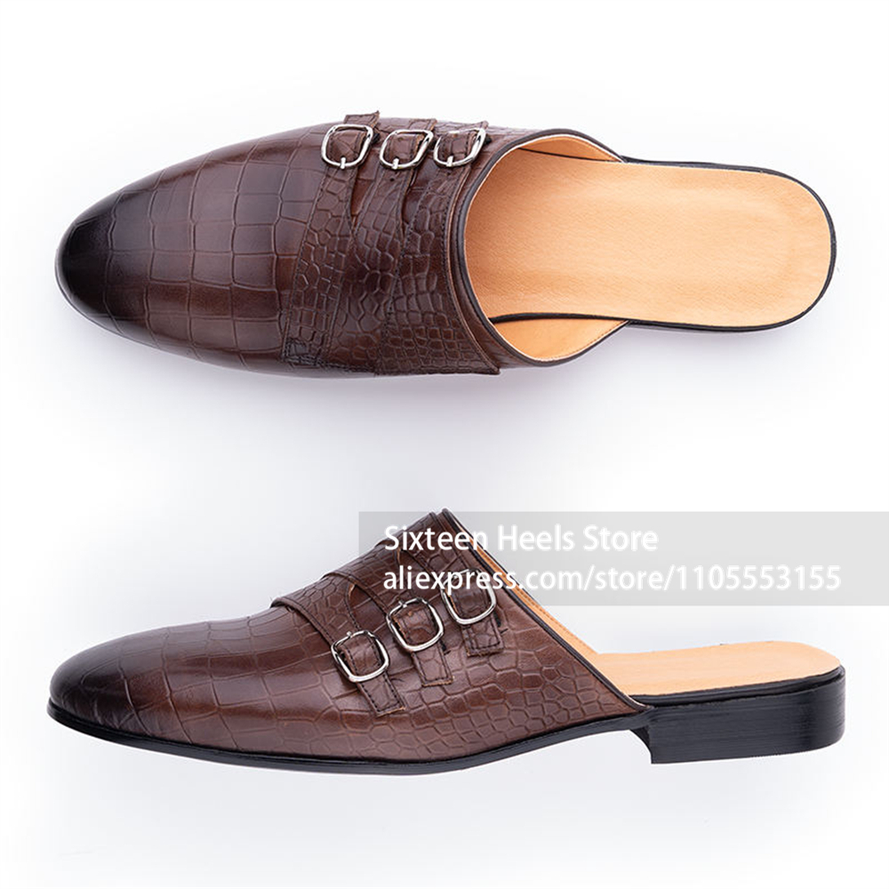 Мужские винтажные летние туфли – обзор и цена Monk Strap Shoe