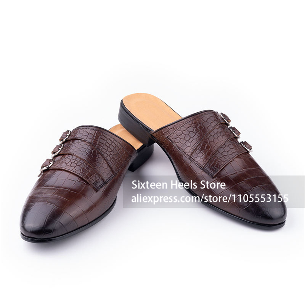 Мужские винтажные летние туфли – обзор и цена Monk Strap Shoe